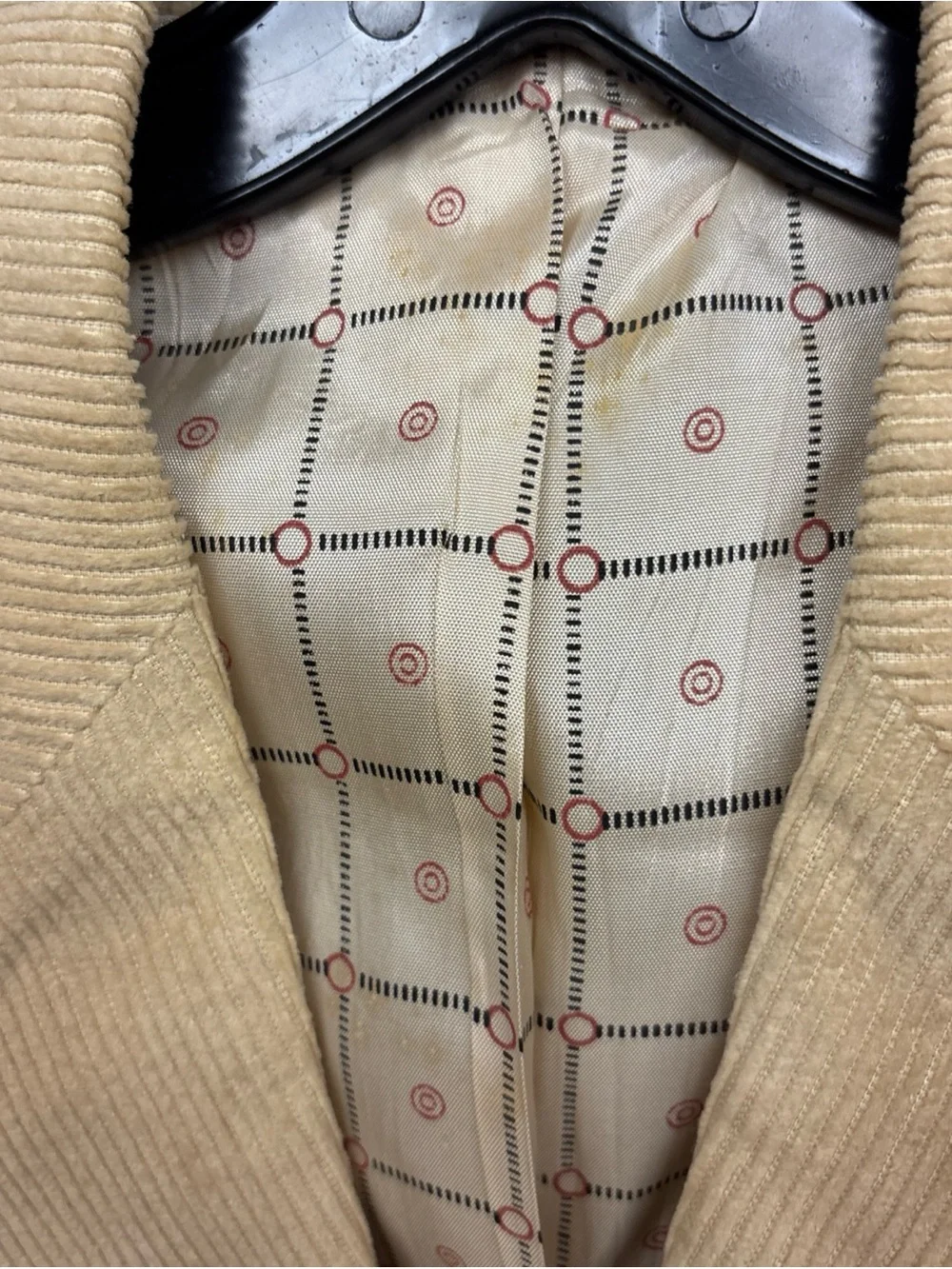 Vintage McGregor Corduroy Blazer NWT 42R Deadstock Dark Academia Camel Tan